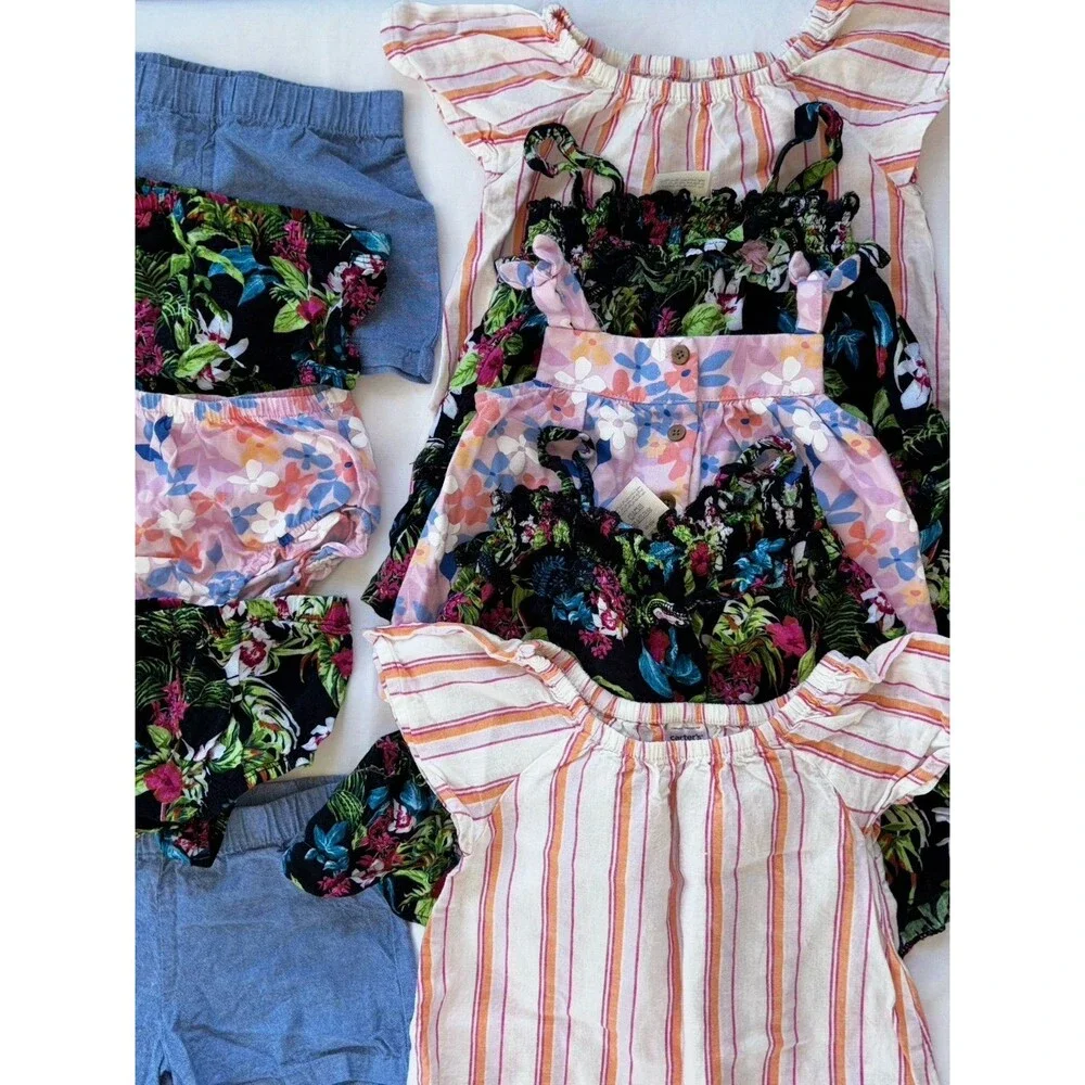 Summer Outfits for Twin Toddlers Bundle